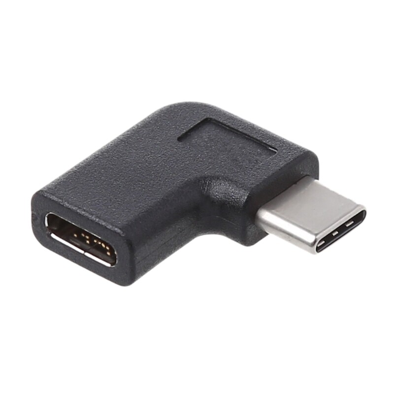 5pc 90 Degree Right Angle USB 3.1 Type C Male To Female USB-C Converter Adapters gallery