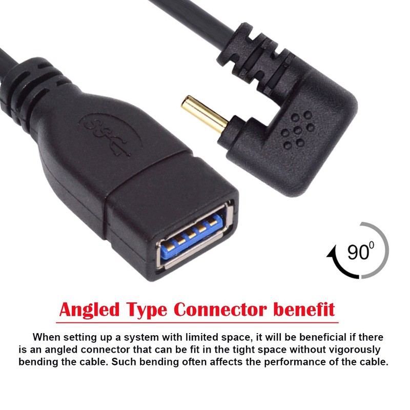 Chenyang USB 3.1 Type-C Male to USB 3.0-A Female OTG Data Power 10Gbps Cable