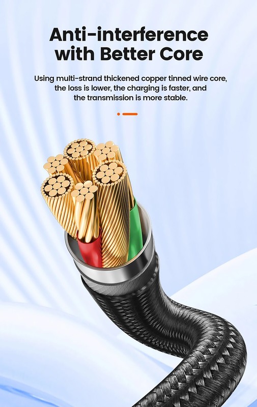 3A Fast Charging Data Transfer USB Type C Cable/QC3.0 Protocol for Fast Charging gallery