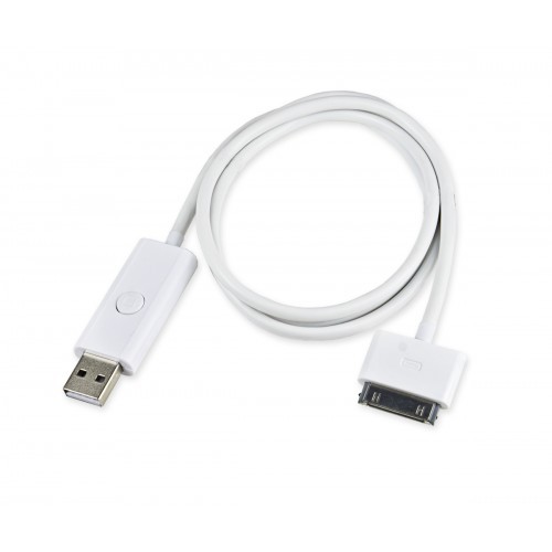 Syba SY-CAB20146 Smart Charger Sync USB Cable with Blue LED Light for iPhone
