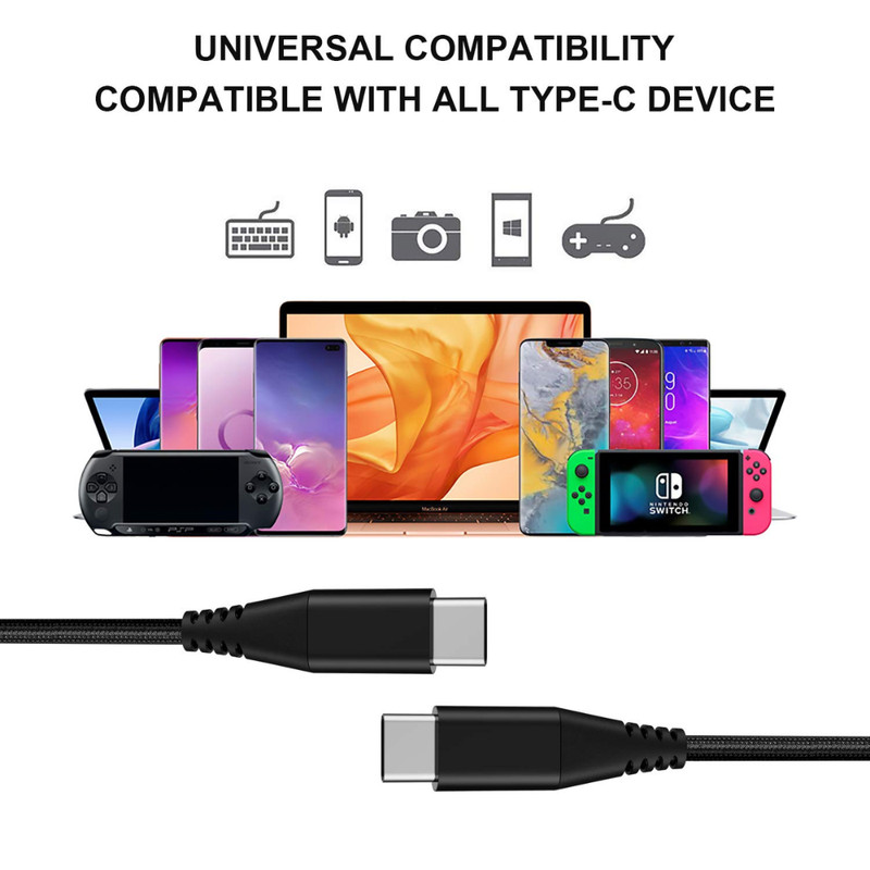 40W USB Type C Fast Wall Charger PD Adapter Cable For MacBook iPhone 16 Android gallery
