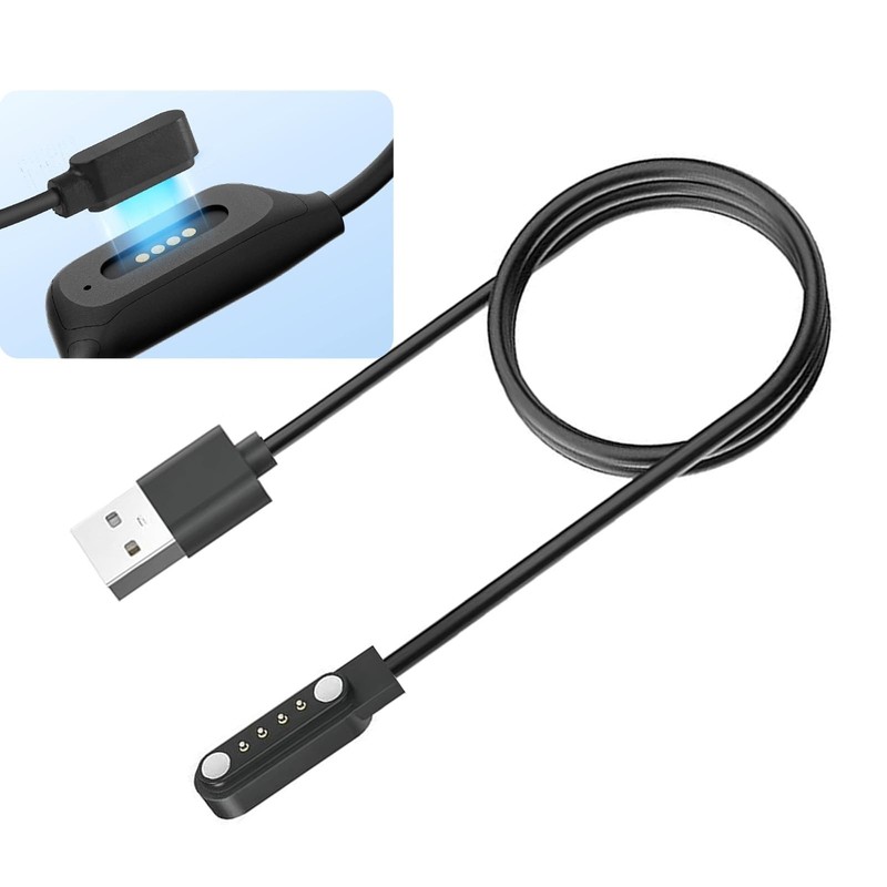Charging Cable for Bone Conduction Headphone, 4-pin Charger Fit for Dnniakm X…