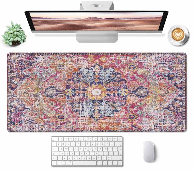 Mouse Pad Gaming, Large XXL Mouse Pads, Non-Slip Rubber Base Mousepad, Keyboa... gallery