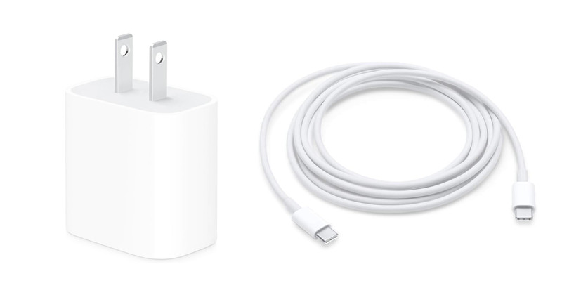 Apple 20W USB-C Power Adapter Fast Charging White iPhone iPad A2305