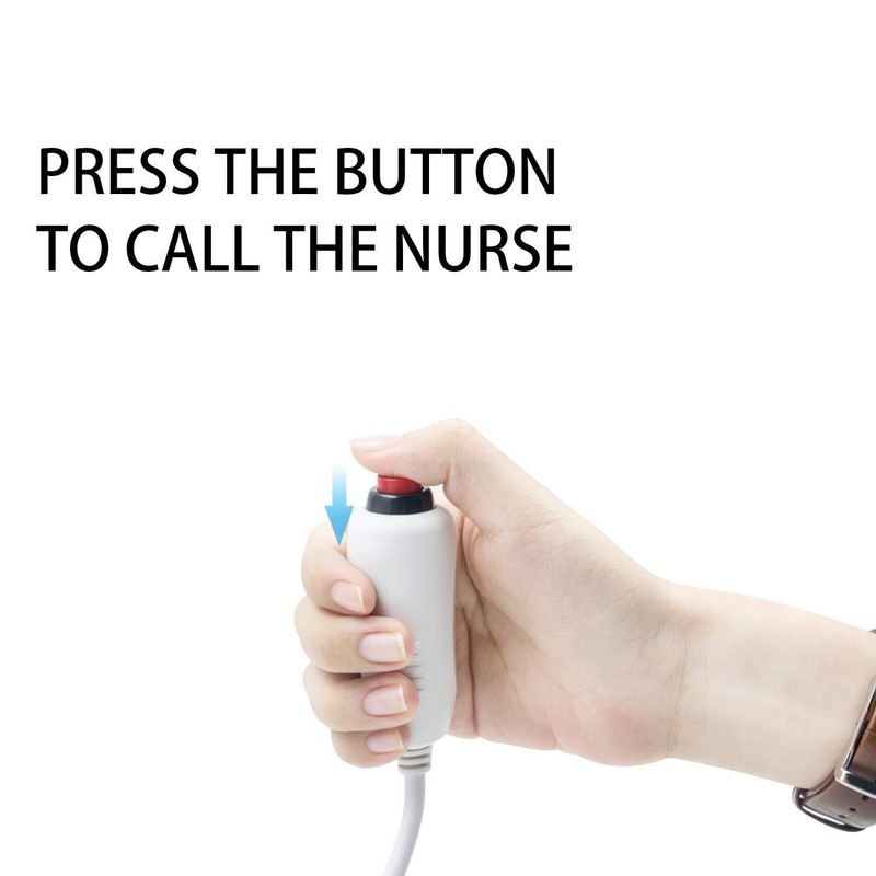 Nurse Call Cord Push Button To USB 2.0 Male Connector With Clip 9.8ft 3m gallery