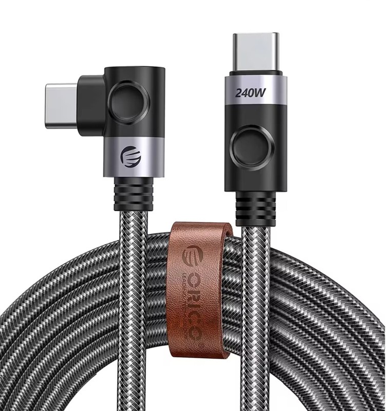 240W 20GB x 2 Thunderbolt Compitible Type C 4K Charging & Data Cable