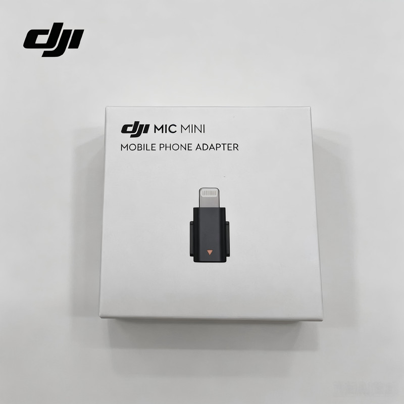 DJI Mic Mini Mobile Phone Adapter for iPhone 14/13/12/11/XS MAX/XR/8/7 100% New