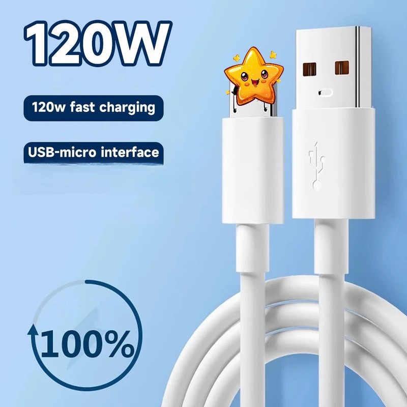 New Bold USB Type C Cable 120W 10A 10A Fast Charging Wire Mobile Phone USB Charg gallery