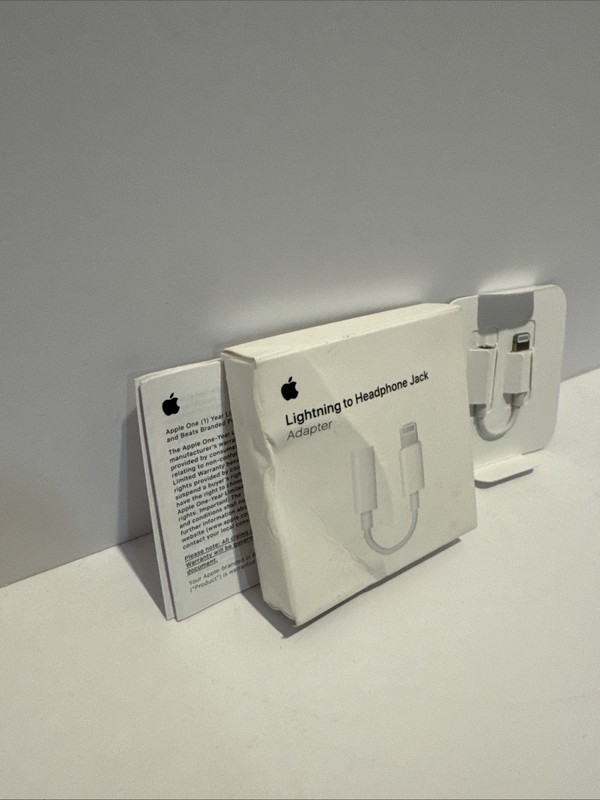 Apple Lightning to 3.5mm Headphone Jack Adapter MMX62AM/A gallery