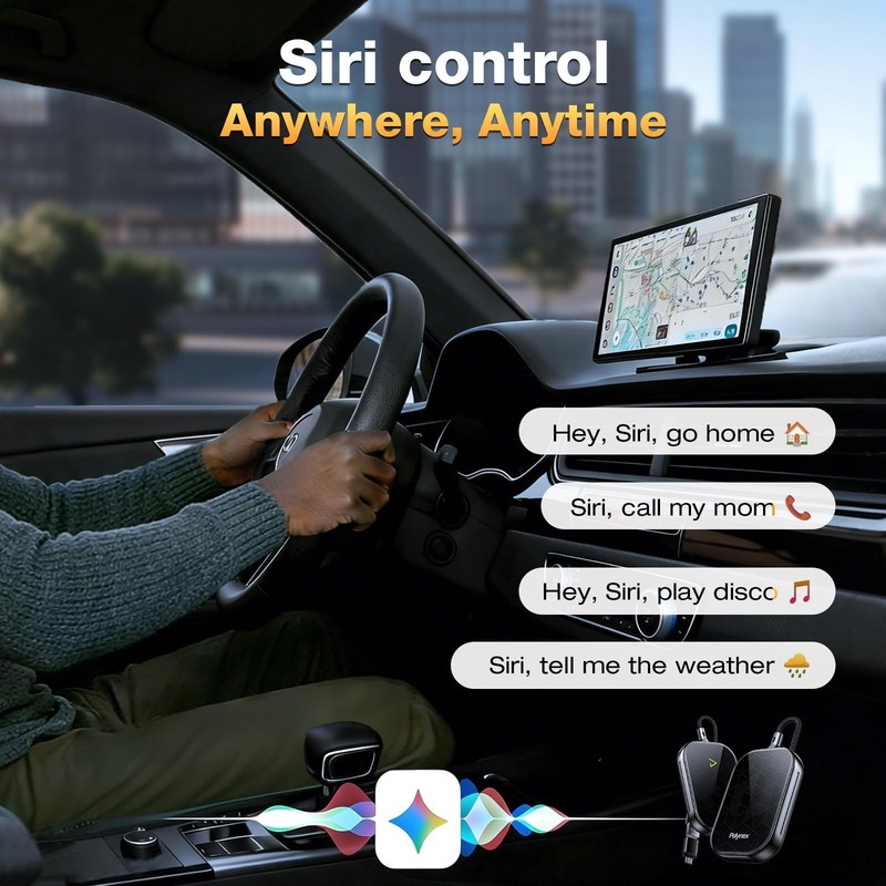 Wireless CarPlay Adapter - Multi-User, Zero Latency, Plug & Play for iPhone 6-17 gallery