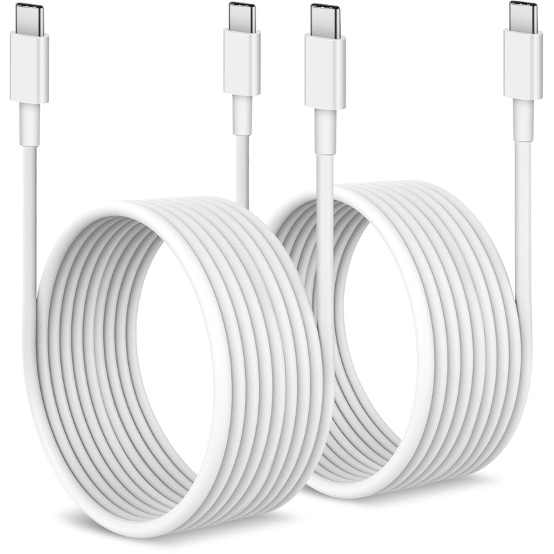 100W USB-C to USB-C PD Charging Cable High Speed Data Sync Laptop Phone Cord Lot gallery