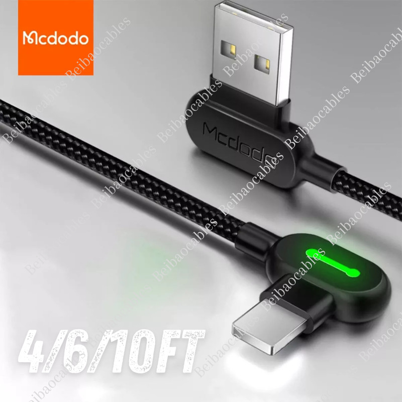 3x Mcdodo USB Cable Fast Charging Phone Charger Data Cord For iPhone 14 13 12 11