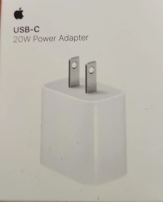 20W Original Charger USB-C power adapter for iPhone Brand New