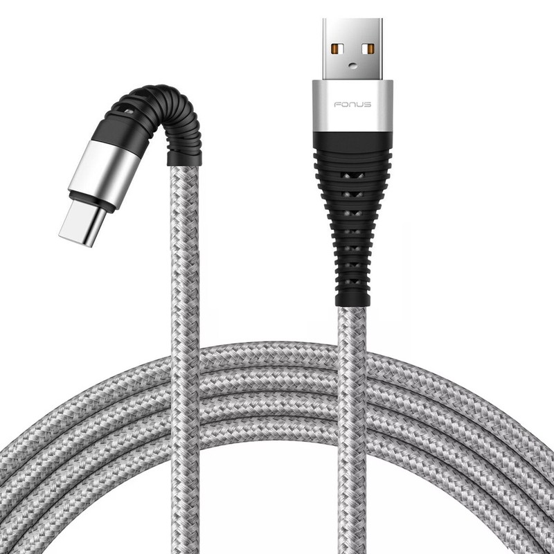 Long 10ft Long USB-C Cable Charger Cord Type-C Power Wire for Smartphones