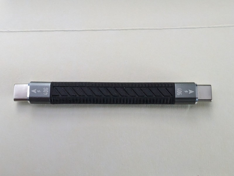 40G USB C to USB C cable 9cm gallery