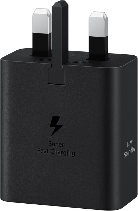 Samsung 45W USB C Mains Charger with 5 Amp Type C Cable Black UK Plug gallery