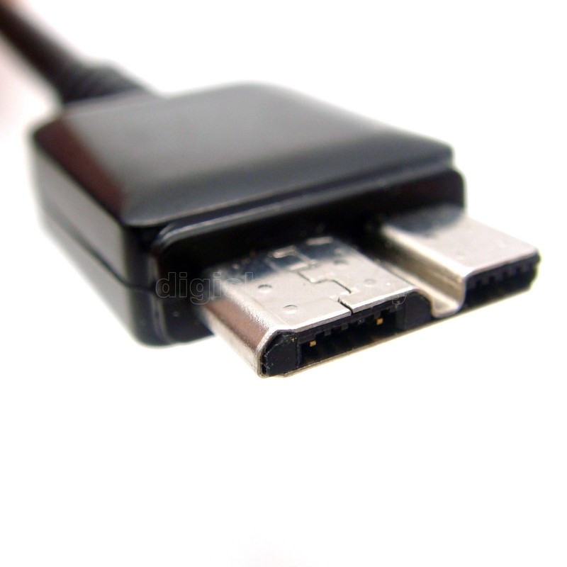USB 3.0 PC Data Cable for Seagate FreeAgent GoFlex Desk PN# 9ZQ2P5-500 Black gallery