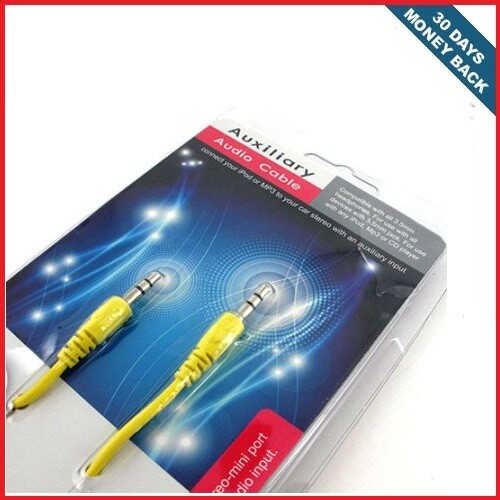 3.5mm Stereo Male to Male Mini Port Audio Aux Cable Cord For PC iPod CAR iPhone gallery