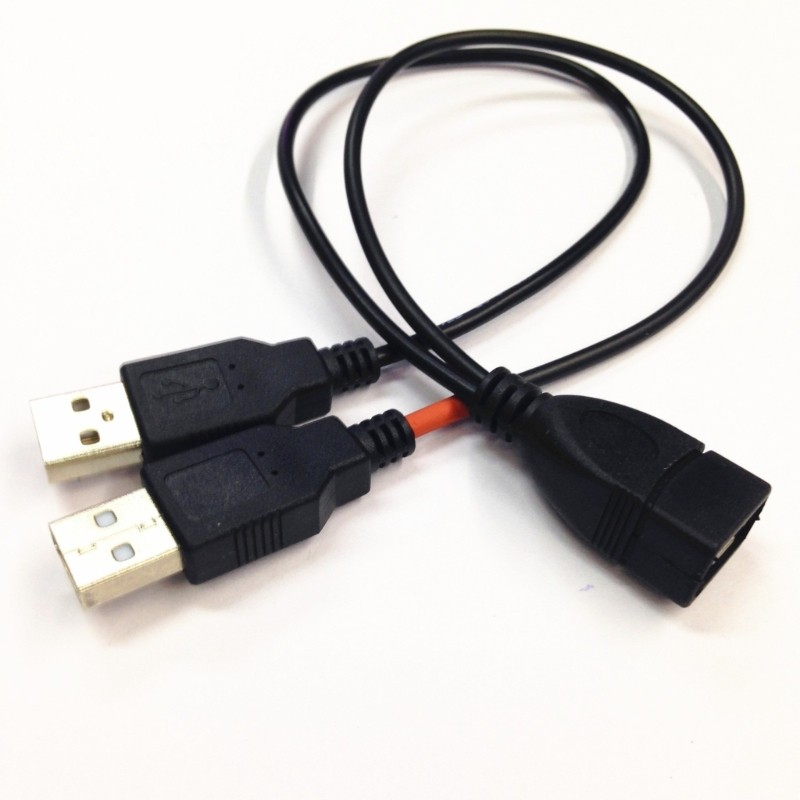 Flexible USB2.0 Splitter Cable for Multiple Device Connection Power Cable gallery