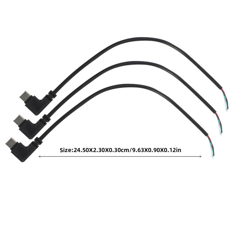 8 Pcs Type C To 4-Pin Bare Cable 4-pin Open Cable Usb Cable Diy Type C Bare gallery