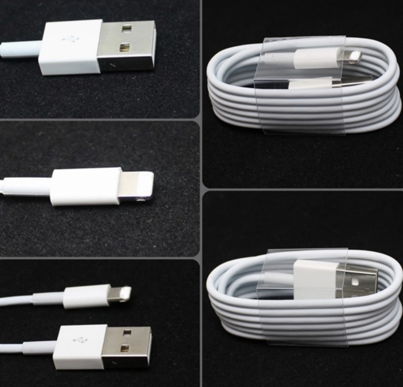 3 PK USB Data Charging Cables Apple iPhone 5 S 6 7 8 X + US Stock fast shipping gallery