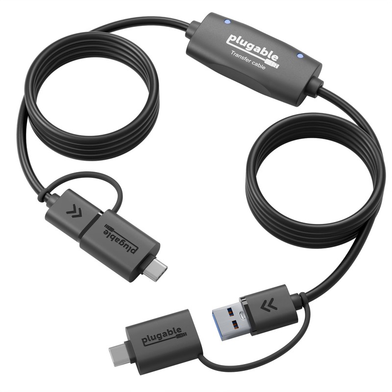 USB Data Transfer Cable PC to PC, Compatible with Windows USB C and USB 3.0, …