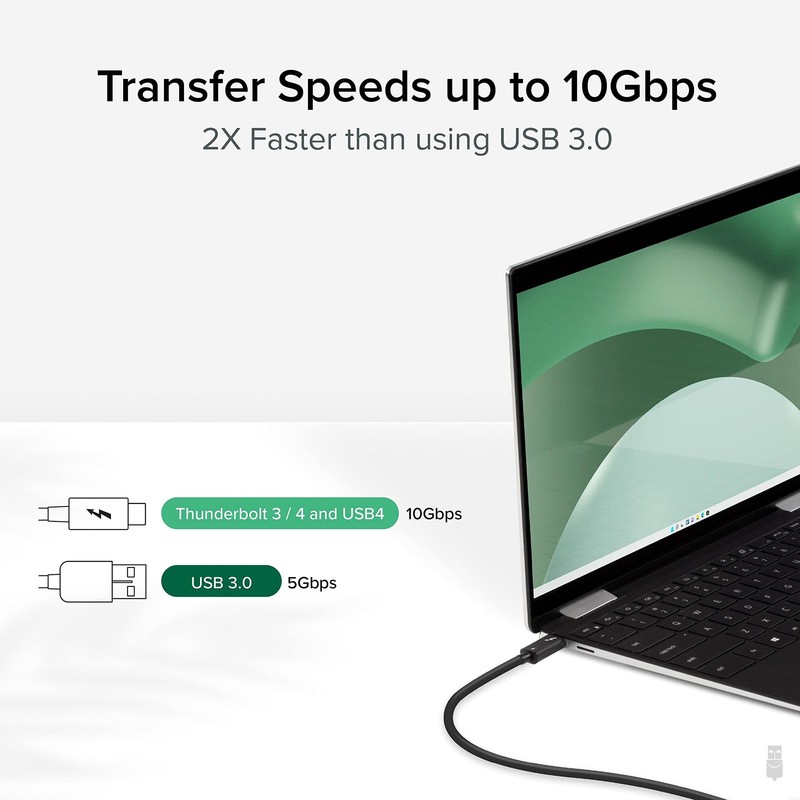 Windows Transfer Cable 6.6ft (2m), Thunderbolt 10Gbps, Bundled with Bravura S... gallery