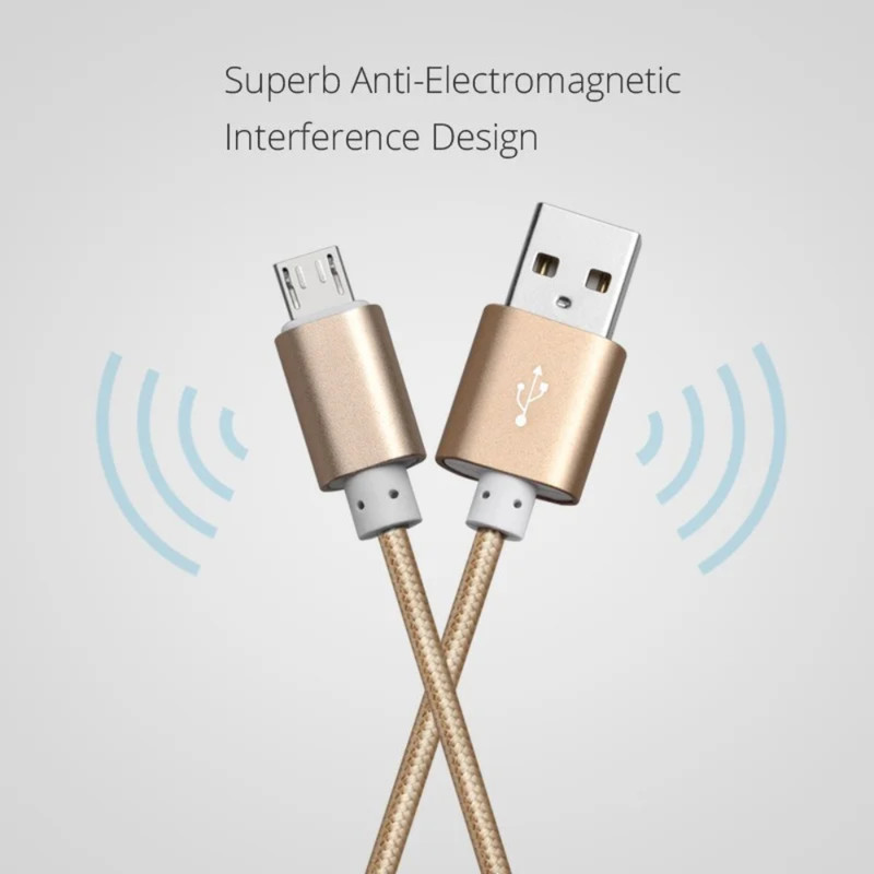 Bulk Lot Braided Micro USB Fast Charger Data Cable Cord For Samsung Android 10FT gallery