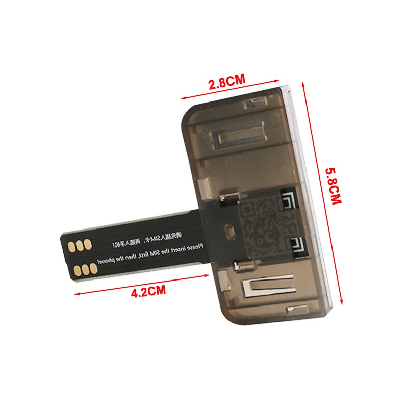 SIM Card Adapter SIM Card Reader Mini SIM Nano for Android phone(Plug And Play) gallery