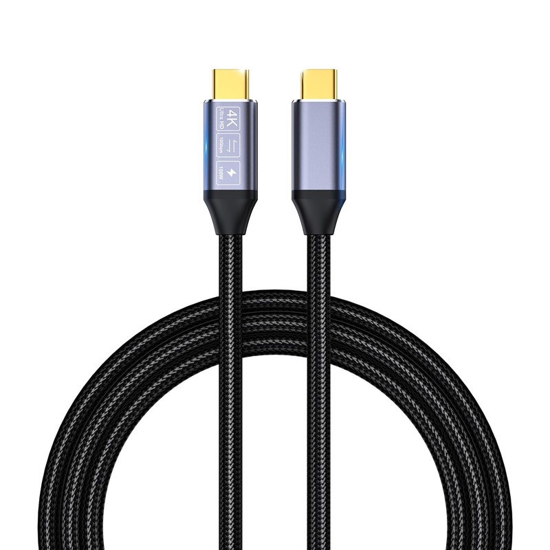 USB C to USB C Data Cable 3.3FT, 100W USB C-C Cable, 20V5A Fast Charging PD U... gallery