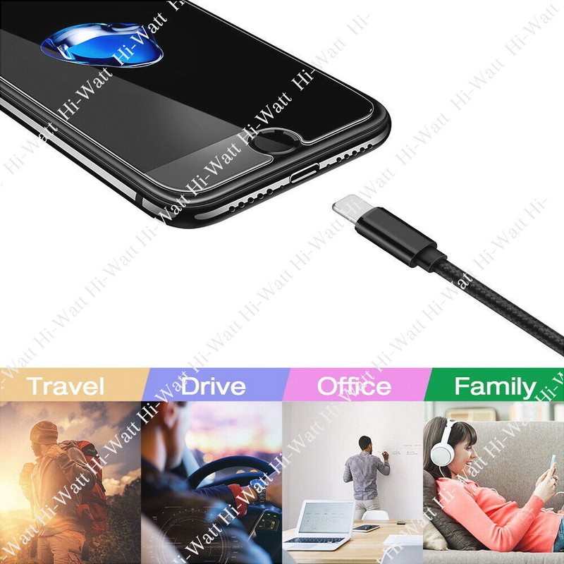 Fast 3/6 Pack 10FT USB Charger Cable For iPhone 14 13 12 11 XR 8 7 Charging Cord gallery