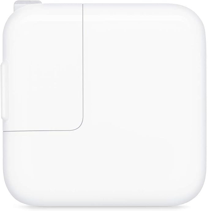 APPLE 12W USB POWER ADAPTER IPAD AND IPHONE CHARGER, TYPE A WALL CHARGER – WHITE