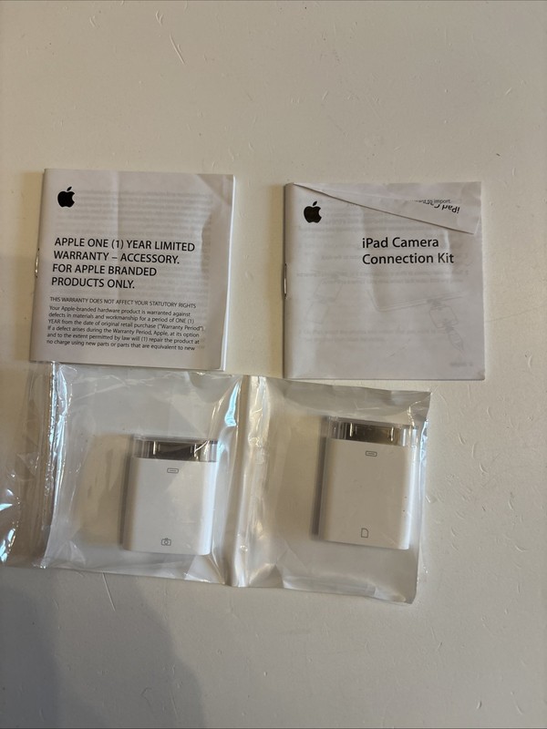 Apple iPad Camera Connection Kit 2 Piece New gallery