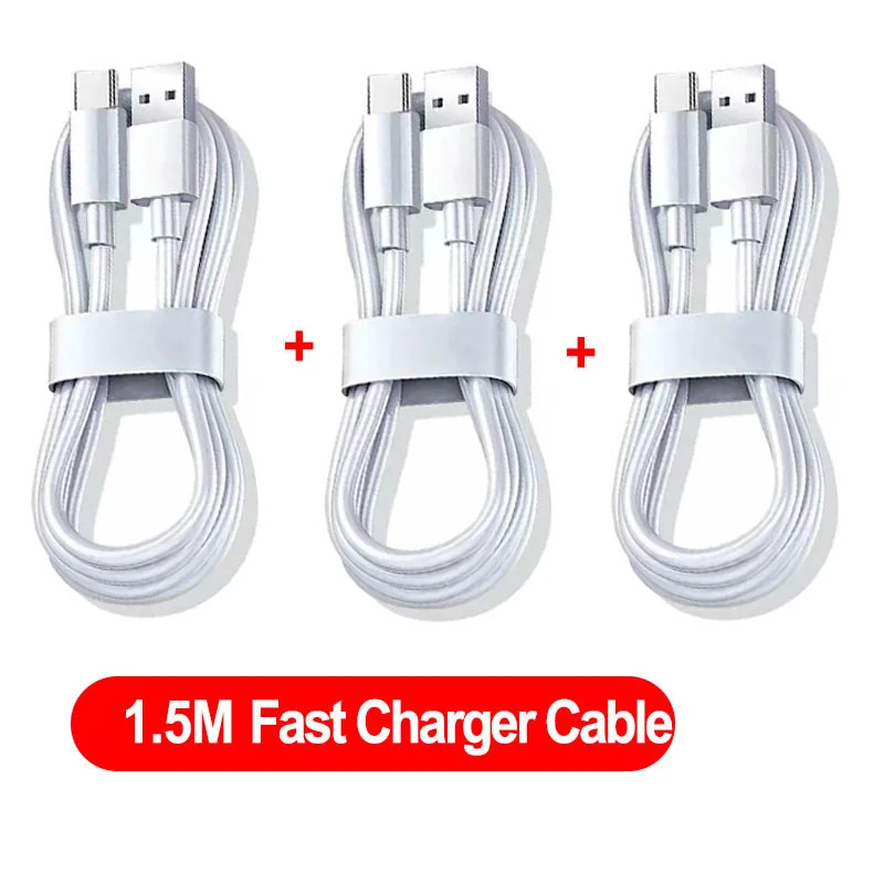 100W Type C Fast Charging Cable 10A Data Cord for Huawei OPPO Vivo 1-3PCS gallery