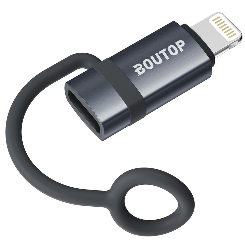 [MFi Certified] USB C to Lightning Adapter, Type C to Lightning Adapter Suppo…