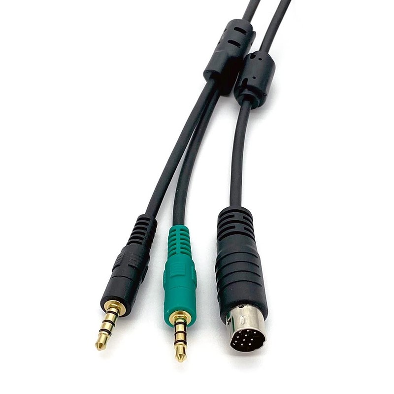 Mobile Cable For Yaesu MiniDin10 9600baud Data And CAT Connection gallery