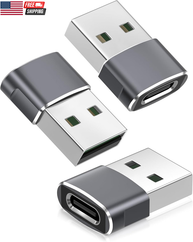 USB to USB C Adapter,Usbc Female to USB a Male Adapter,Type C Converter Charger gallery
