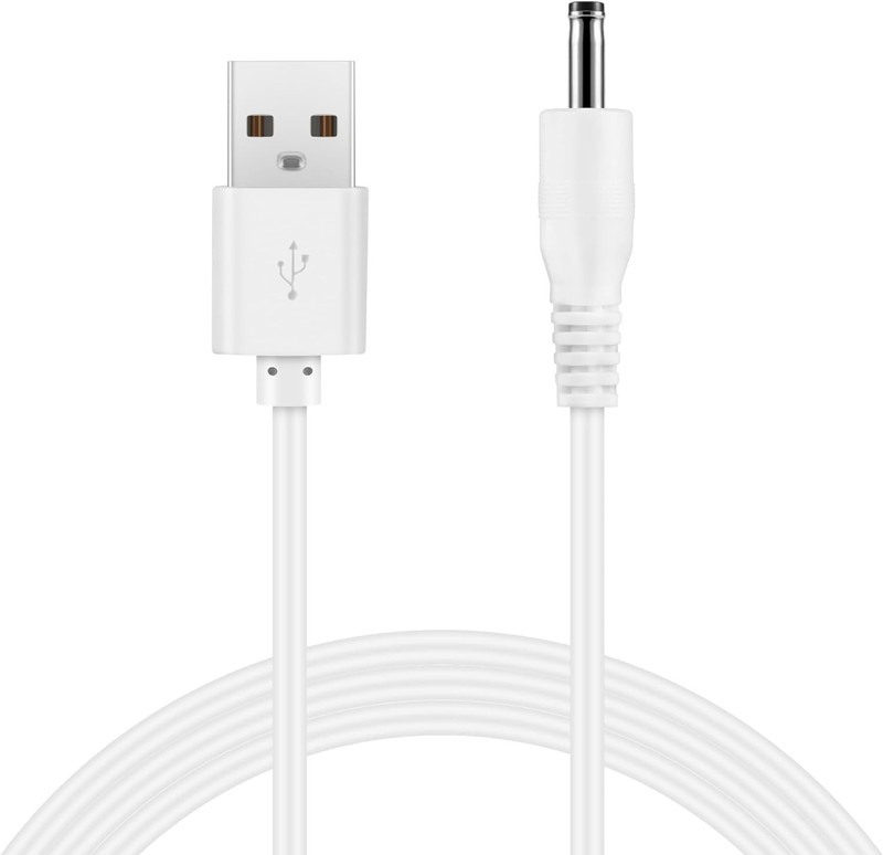 Charging Cable for Hydrogen Water Generator Bottle, USB to DC Charger Cord