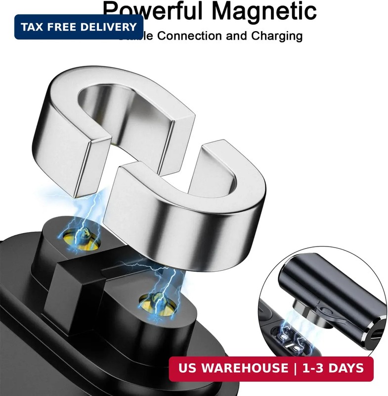 Jadebones 2 Pack USB C Magnetic Charger Adapter for AfterShokz Headphones, Type gallery