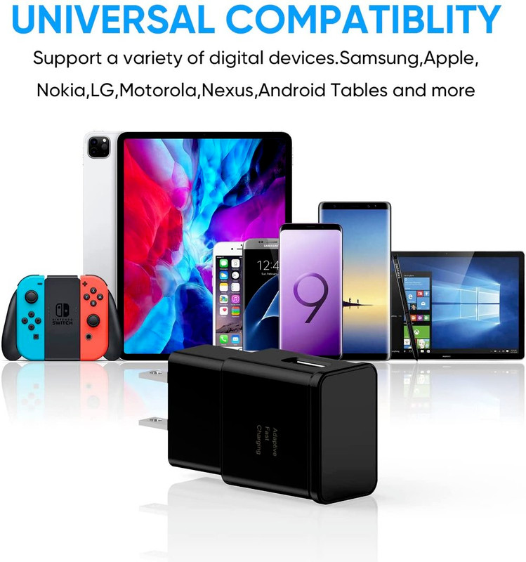 Lot Type USB-C Fast Wall Charger Adaptive For Samsung Galaxy S22 S21 S20 S10 LG gallery