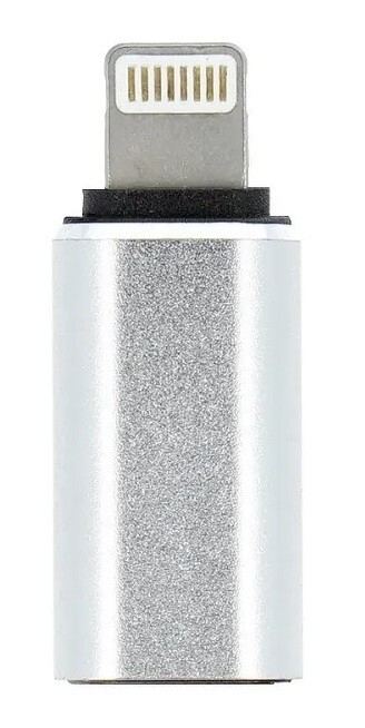 Gray Adapter Charger And Sync Type C Socket For IPHONE, 8 gallery