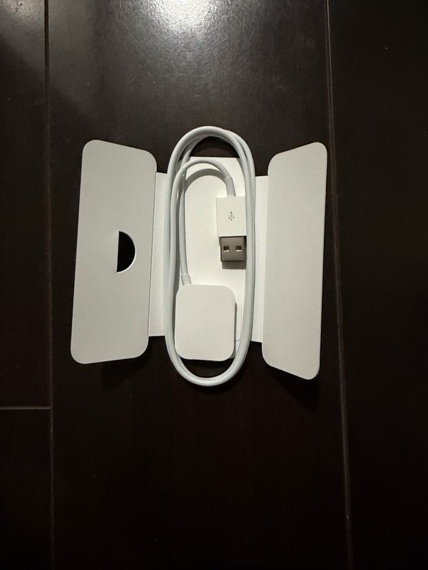 Apple Watch charger- Magnetic Charger Cable for iWatch, 3ft White Matte USB-A gallery