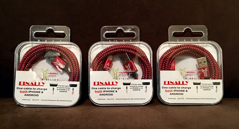Y Max Reversible USB Cables (Set Of 3)