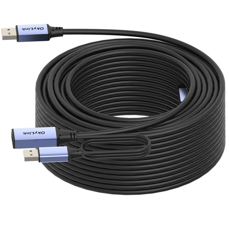 100ft(30M) Active USB 2.0 Extension Cable A Male to A Female 480Mbps for Prin... gallery