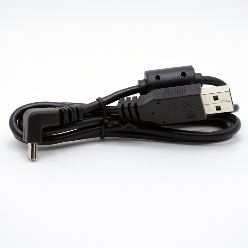 4pcs 1M USB 2.0 A Male to Mini 5pin B Male Angle Up Direction Data Charge Cable