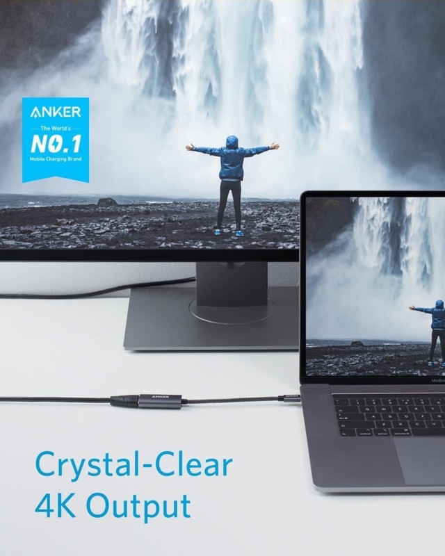 NEW Anker USB C to HDMI Adapter Aluminum Portable USB C Adapter Supports 4K 60Hz gallery