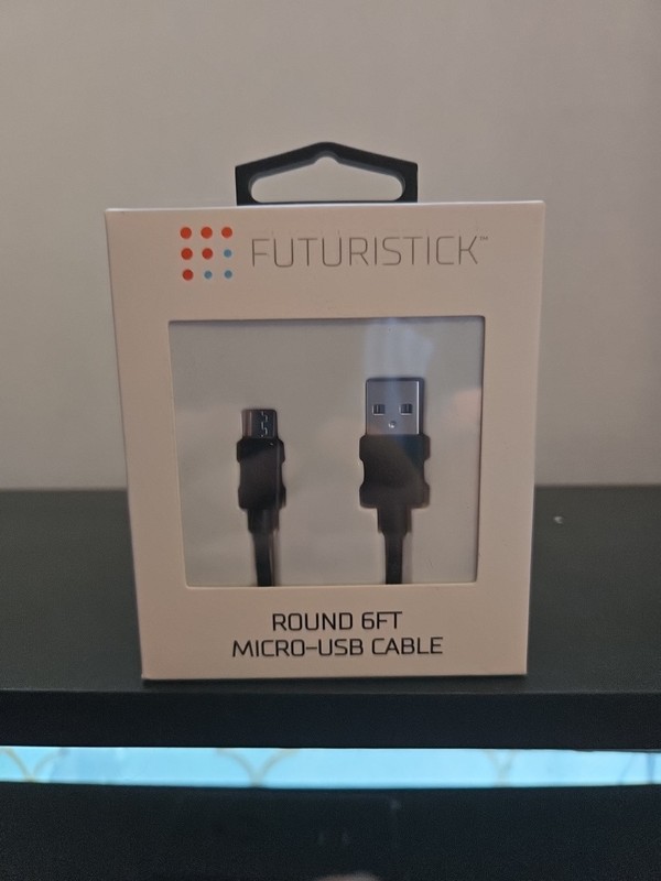 Futuristic 6ft Micro-usb Cable