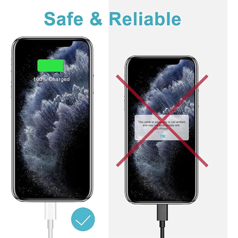 USB Fast Charger Cable For iPhone 14 13 12 Mini 11 Pro Max XR SE XS X 8 7 6s Lot gallery