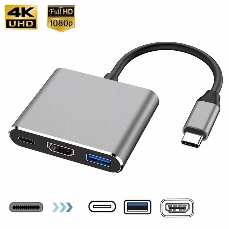 USB Type C to HDMI HDTV TV Cable Adapter Converter For USB-C Phone Tablet Lot