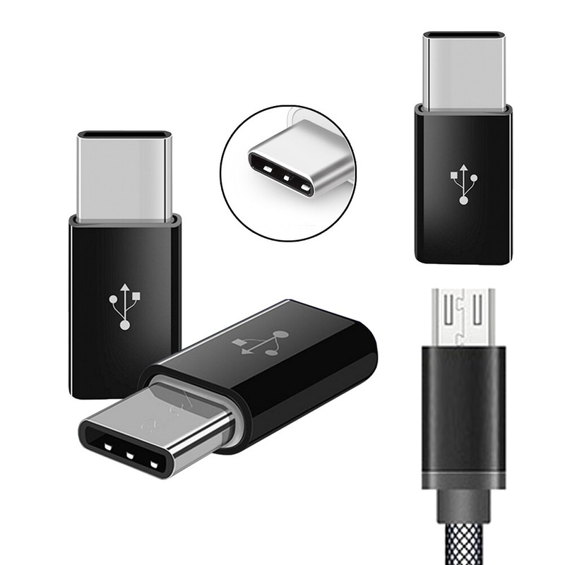 20 Pack Size V8 To Type-c Adapter Plug Adaptor Cell Phone Accessorie Adapter gallery